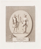 KG 14961
<br/>
Anubis en Isis
<br/>
<em>Klauber, Ignaz Sebastian (1753-1817)</em>